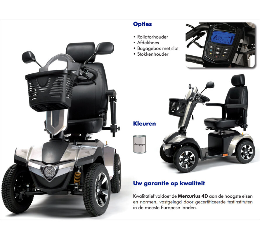 Vermeiren Mercurius 4D Scootmobiel