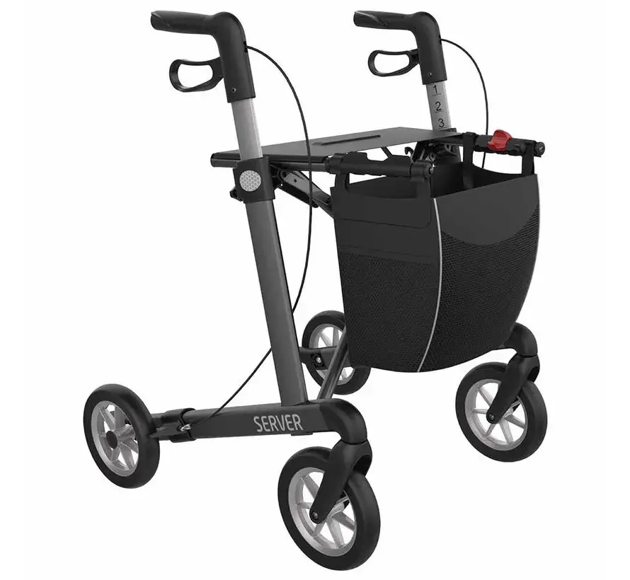 Rollator Server Lichtgewicht 7kg | In 11 kleuren leverbaar!