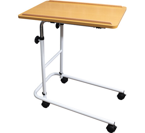Aidapt Bedtafel met wielen (verstelbaar blad)