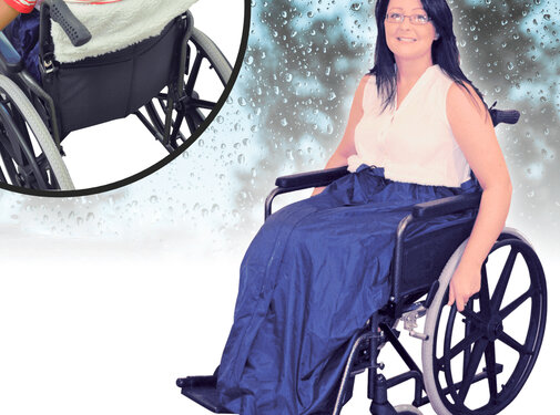 Aidapt Voetenzak voor Rolstoel en Scootmobiel gebruikers - Fleece gevoerd