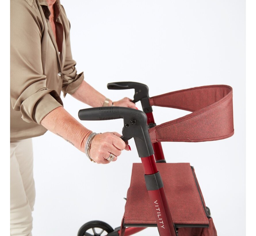 Vitility Rollator - dubbel opvouwbaar systeem
