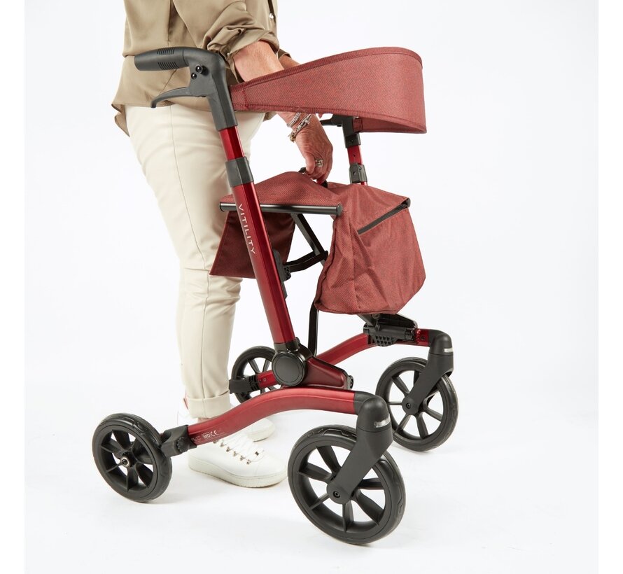 Vitility Rollator - dubbel opvouwbare systeem