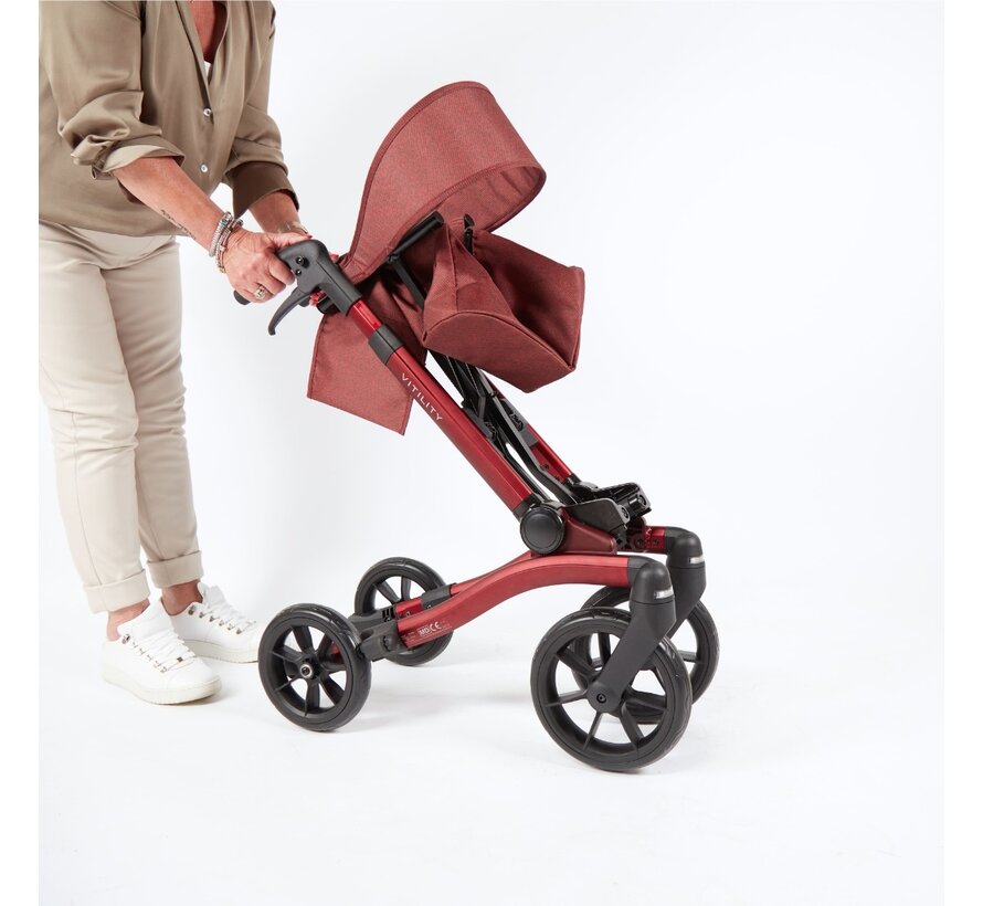 Vitility Rollator - dubbel opvouwbaar systeem