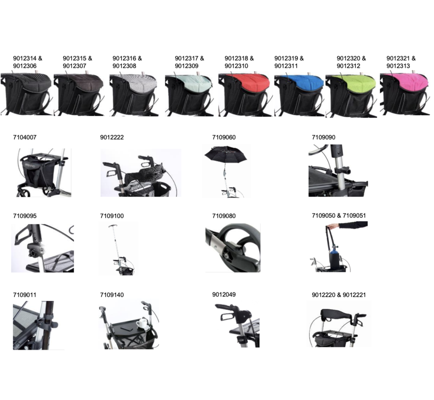 Gemino 20 Rollator - Veiligheid en Comfort in Eén