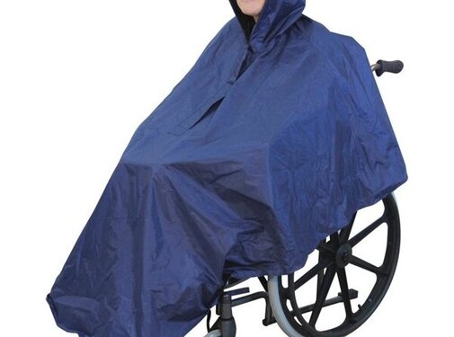 Aidapt Regen poncho voor rolstoel - One size
