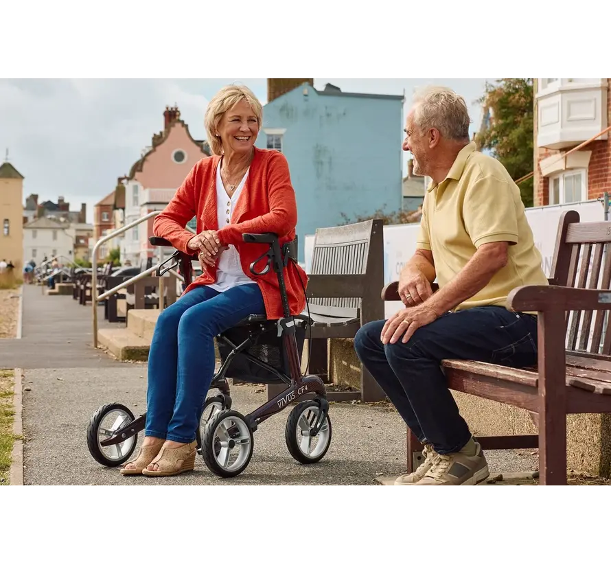 Vivus CF4 Carbon Rollator lichtgewicht