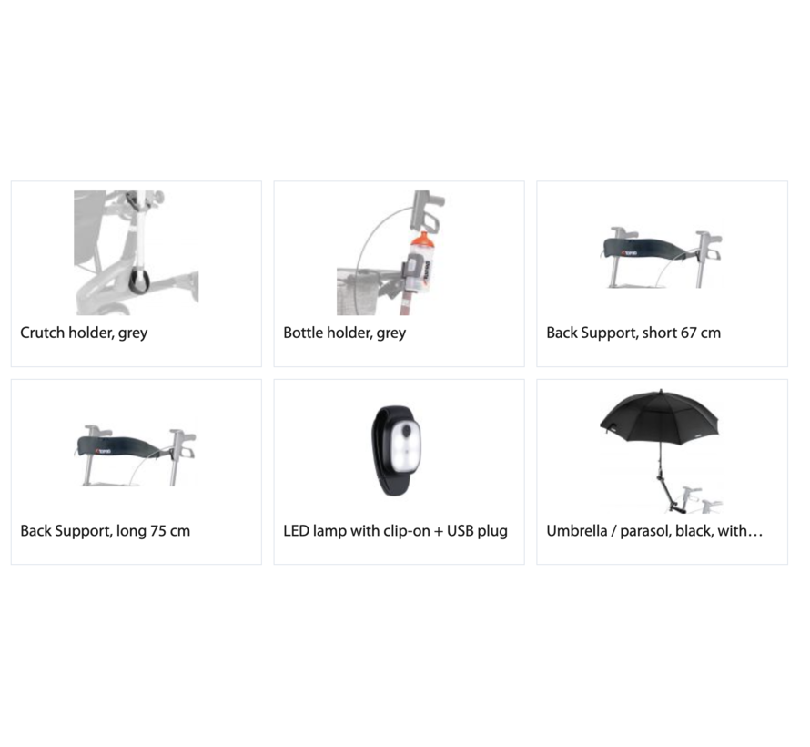 Topro Olympos ATR rollator (voor alle terreinen)