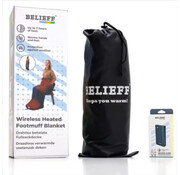 Belieff Belieff heating voetenzak deken 12V – incl powerbank – tot 50 graden