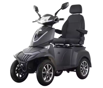 E-MOTO E-MOTO M4 – Kleur Grijs - Elektrische Scootmobiel - Lithium