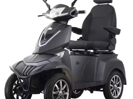 E-MOTO E-MOTO M4 – Kleur Grijs - Elektrische Scootmobiel - Lithium