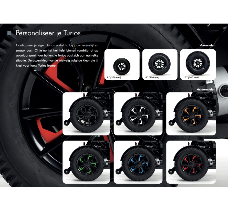 Turios - Meest compacte elektrische rolstoel