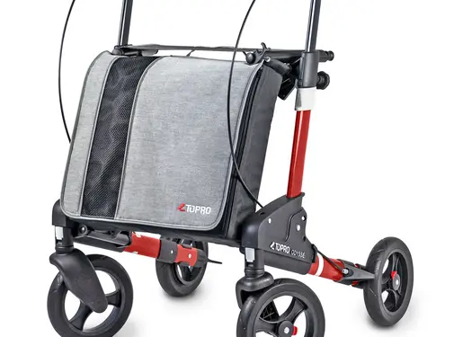 Topro DEMO Model - Topro Odysse rollator (8,2 kg) ROOD