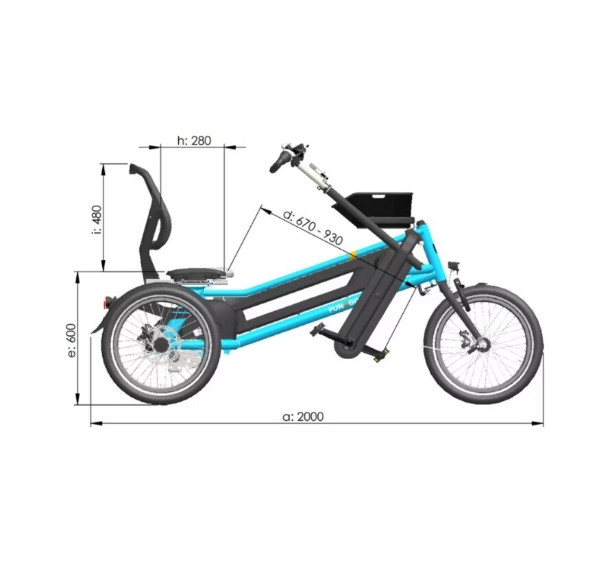 Van Raam Fun2Go duofiets