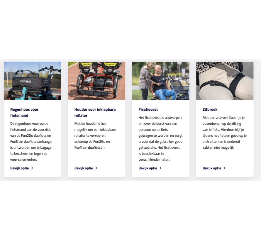 Van Raam Fun2Go duofiets