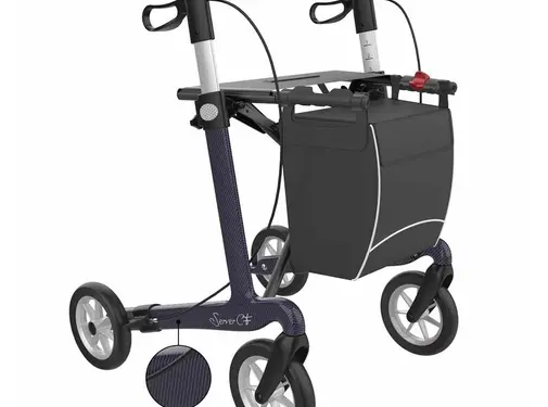Rehasense Server CF Rollator Carbon lichtgewicht 5,1 kg