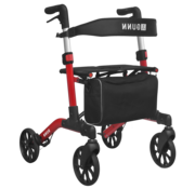 Qunn Brooklyn Rollator – Dubbel inklapbaar | Lichtgewicht & Modern | Extra comfort, binnen én buiten