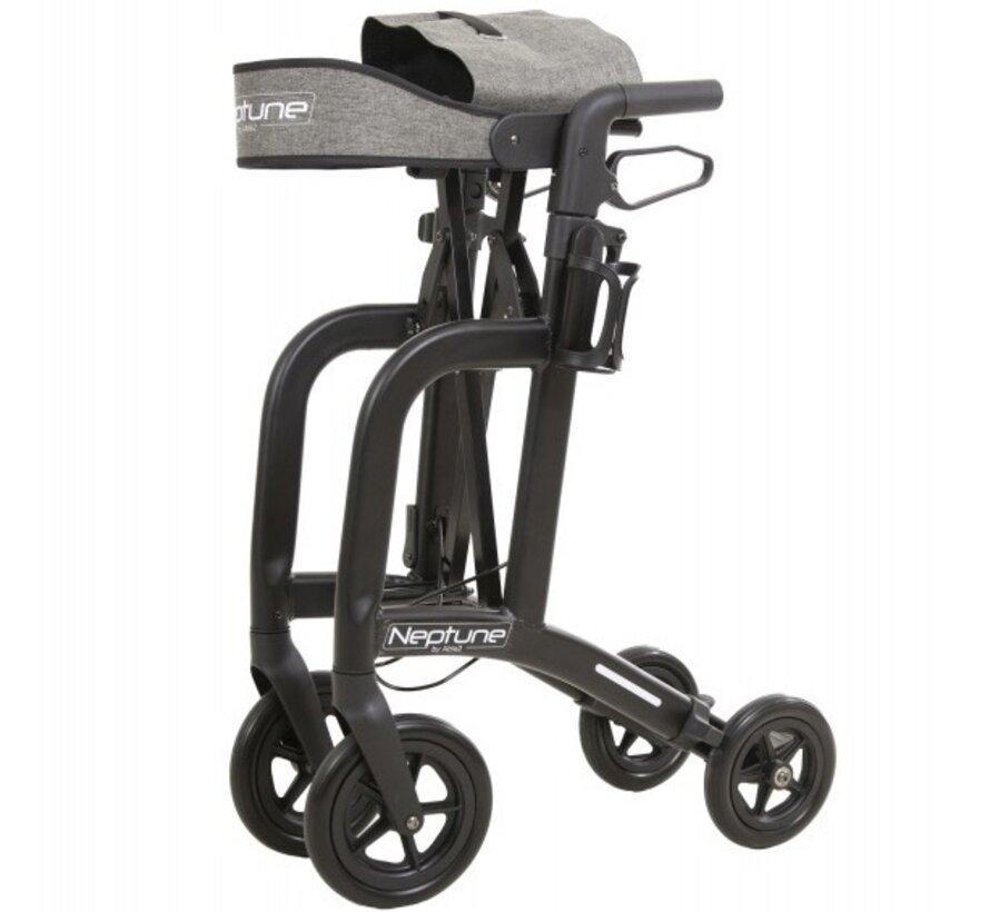Neptune Lichtgewicht Rollator - Inclusief rugband, tas, fleshouder en stokhouder