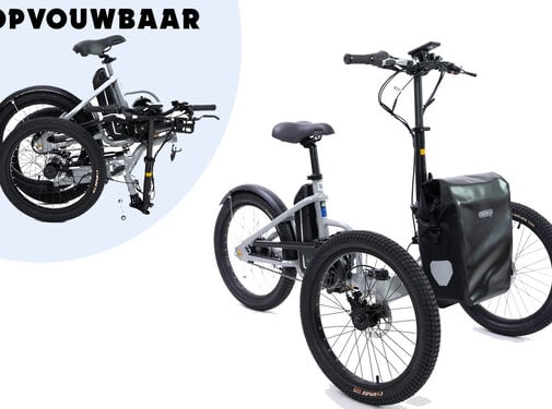 ETNNIC ETNNIC Opvouwbare Driewielfiets 2.0 – Lichtgewicht en Compact