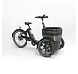Van Raam Thuja – Stijlvolle, stabiele elektrische driewielfiets met voorwielen en lockable cargo-unit