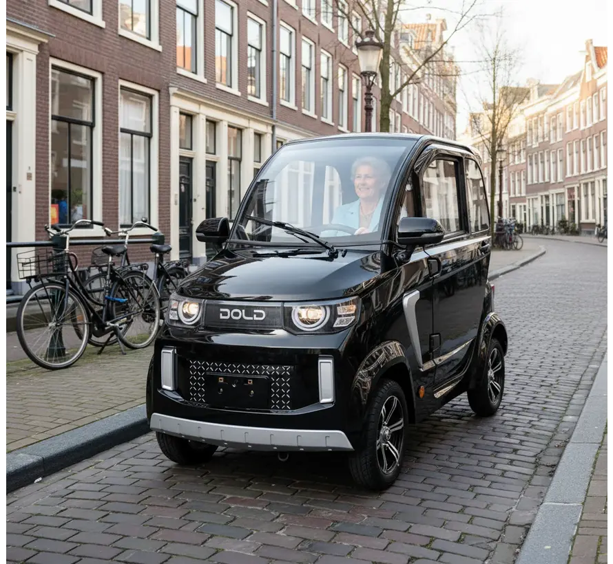 Bold CURA Elektrische MiniAuto | Minicar | Rijbewijsvrij