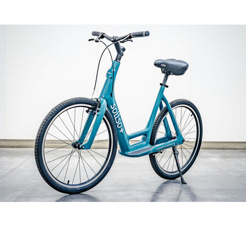 Sollso Plus Loopfiets – Lage instap, Carbon, 24″ wielen