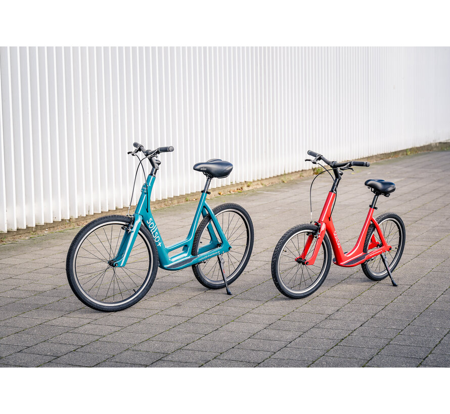 Sollso Plus Loopfiets – Lage instap, Carbon, 24″ wielen