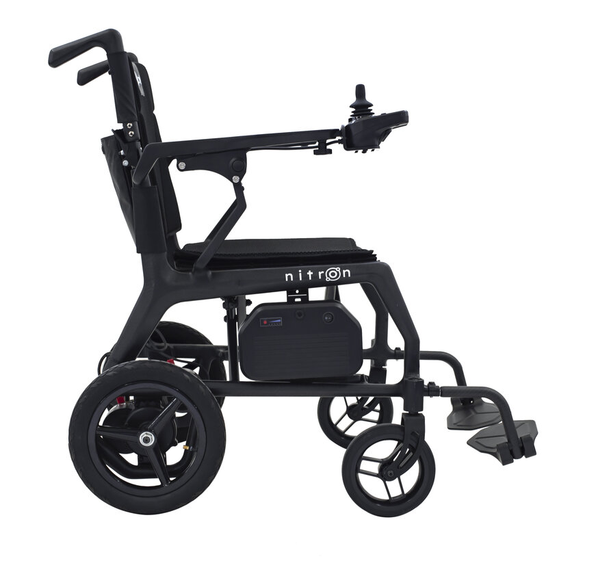 Nitron elektische rolstoel van carbon – de ultieme combinatie van kracht, comfort en draagbaarheid