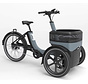 Van Raam Thuja – Stijlvolle, stabiele elektrische driewielfiets met voorwielen en lockable cargo-unit