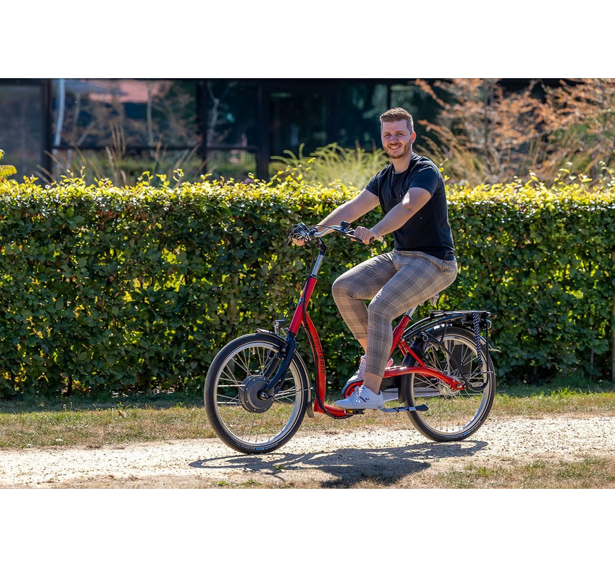 van Raam Balance lage instap fiets - elektrische ondersteuning en 410Wh Accu en lader DEMO