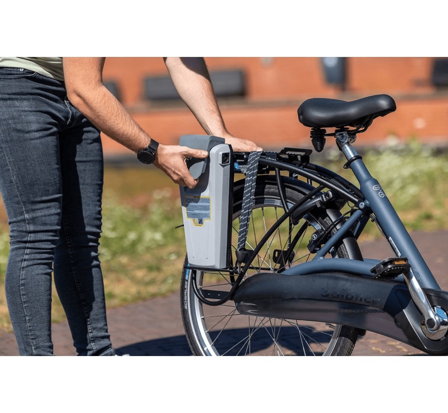 van Raam Balance lage instap fiets - elektrische ondersteuning en 410Wh Accu en lader DEMO