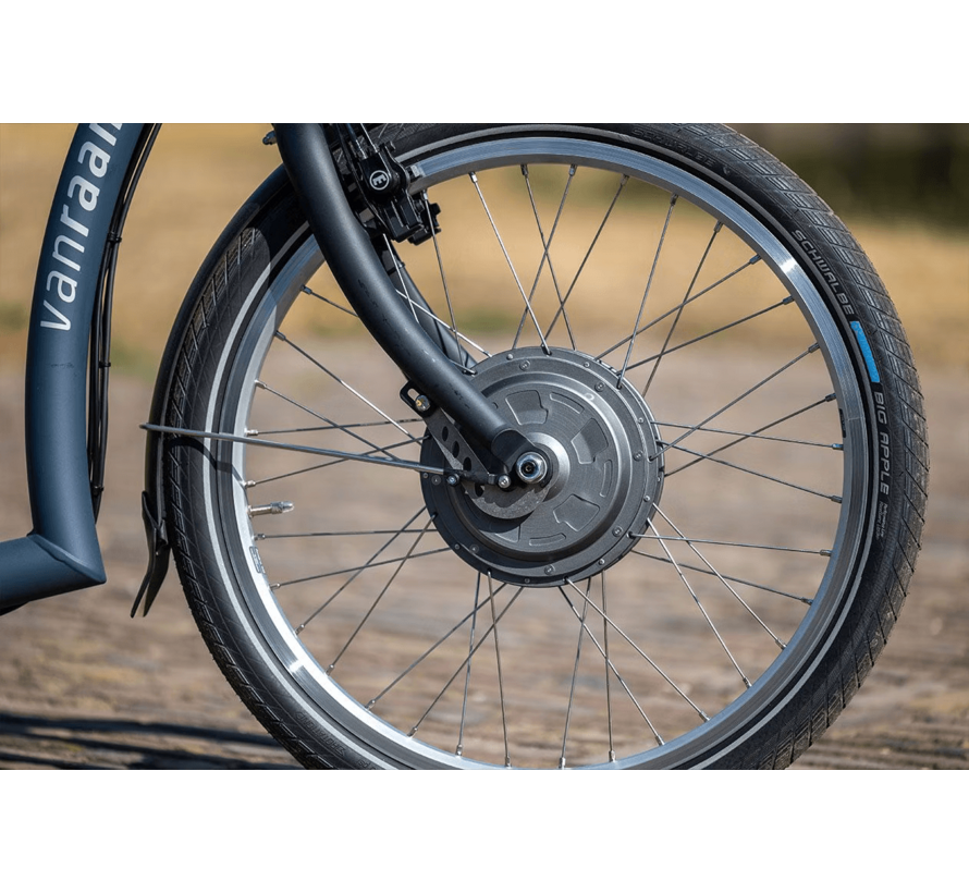 van Raam Balance lage instap fiets - elektrische ondersteuning en 410Wh Accu en lader DEMO