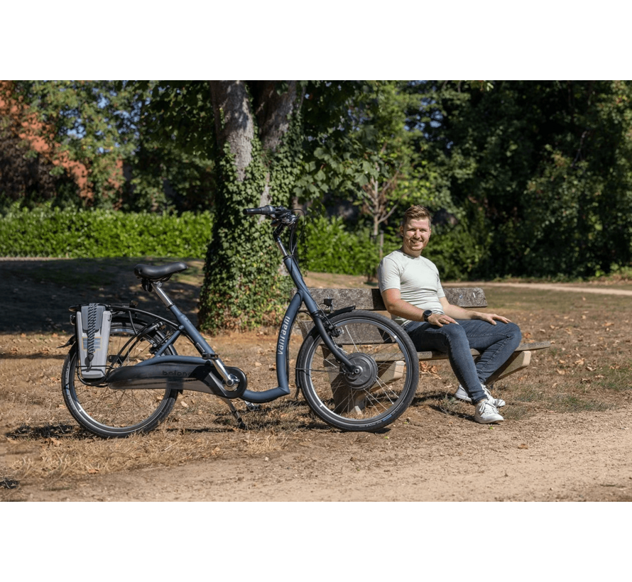 van Raam Balance lage instap fiets - elektrische ondersteuning en 410Wh Accu en lader DEMO