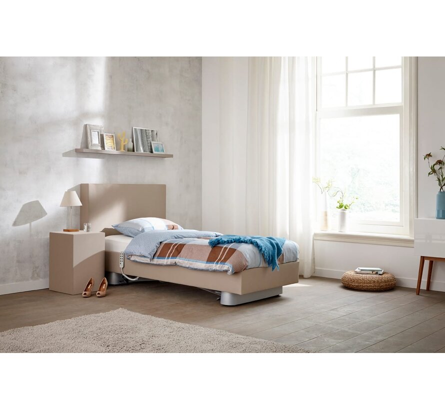 Presstige 2500 hoog-laagbed – 1-persoons bed met luxe boxspring uitstraling