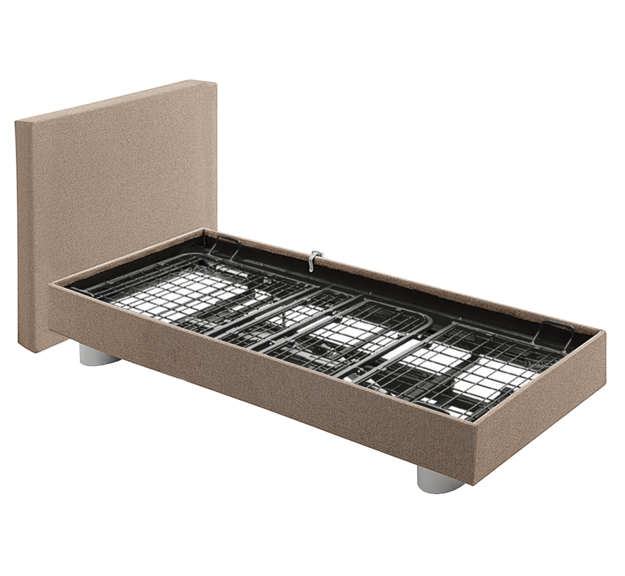 Presstige 2500 hoog-laagbed – 1-persoons bed met luxe boxspring uitstraling