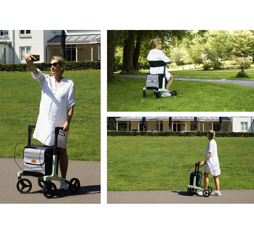 Rollz Air Carbon Lichtgewicht Designrollator | 4,7kg