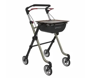 Rehasense Space I  - lichtgewicht indoor rollator | De Ultieme Binnenhuis Rollator