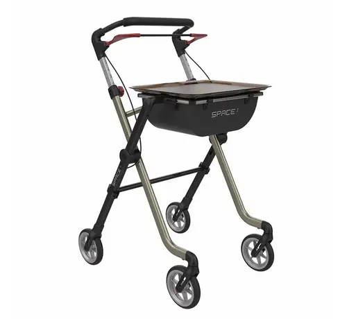 Rehasense Space I  - lichtgewicht indoor rollator | De Ultieme Binnenhuis Rollator
