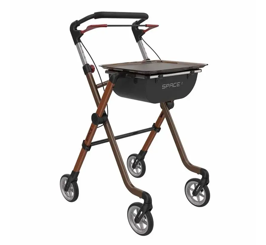 Space I  - lichtgewicht indoor rollator | De Ultieme Binnenhuis Rollator