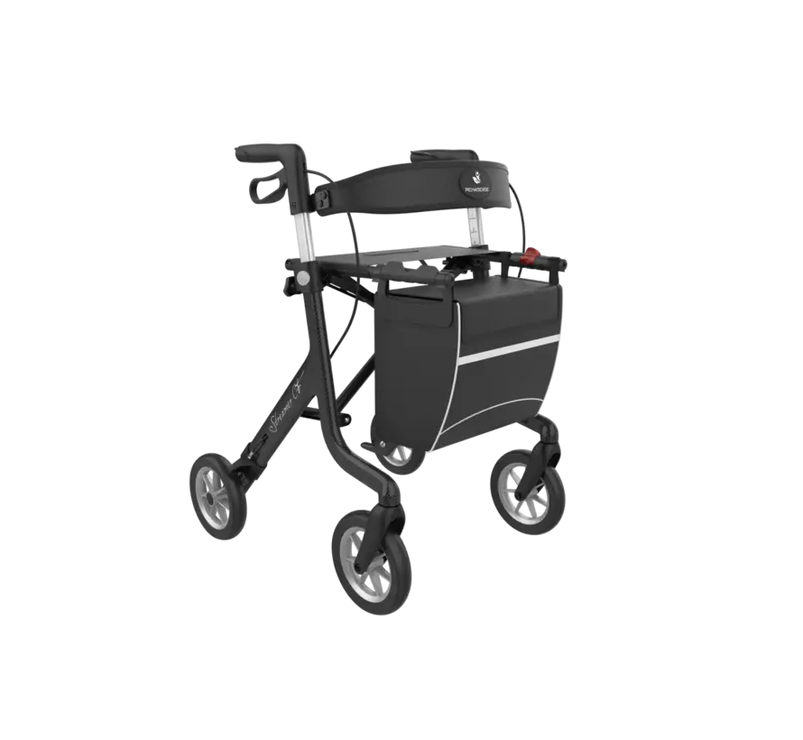 Rollator Streamer Carbon 5kg | Ultra Lichtgewicht, Stabiel & Stijlvol Design