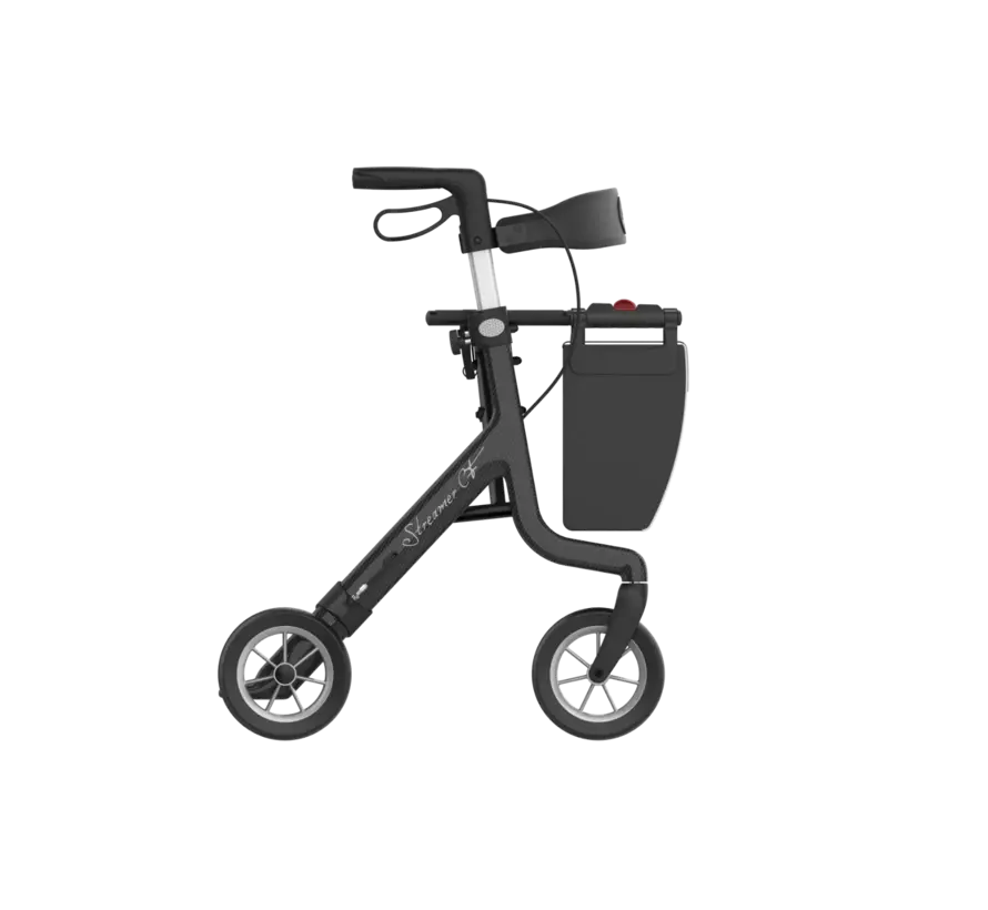 Rollator Streamer Carbon 5kg | Ultra Lichtgewicht, Stabiel & Stijlvol Design