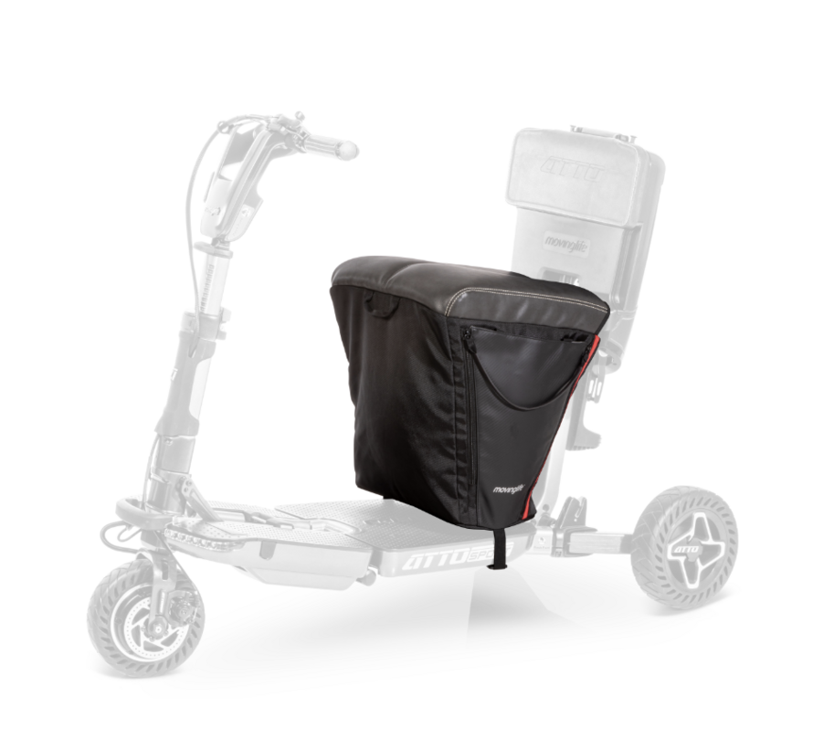 ATTO - Zitkussen met opbergvak leder