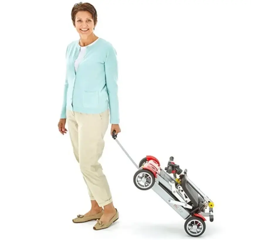 mLite Scootmobiel Inklapbaar | Opvouwbaar - Tweedehands model