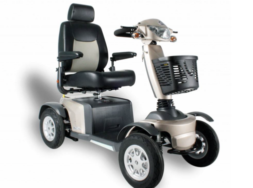 Excel Scootmobiel Excel Galaxy 2 Deluxe II champagne - Showroom model