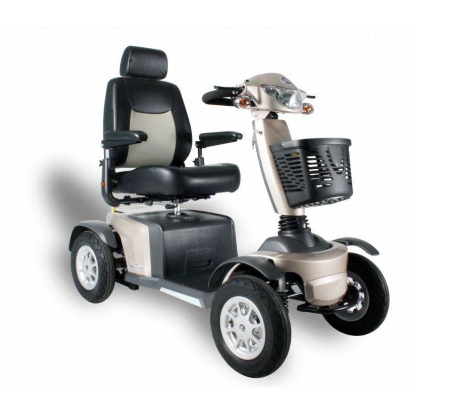 Scootmobiel Excel Galaxy 2 Deluxe II champagne - Showroom model