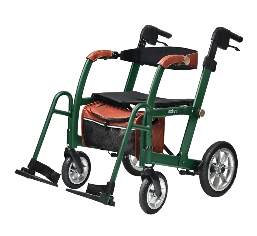 Glide 2 in 1 Rollator & Rolstoel