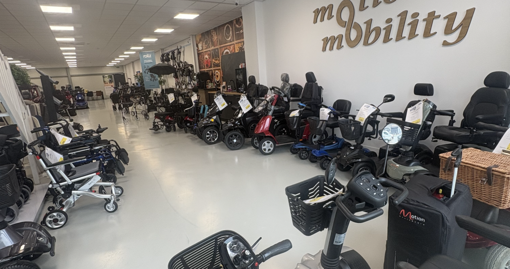 Slim besparen op tweedehands en demo mobiliteitshulpmiddelen