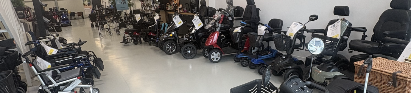 Slim besparen op tweedehands en demo mobiliteitshulpmiddelen