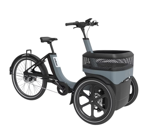 van Raam Van Raam Thuja – Stijlvolle, stabiele elektrische driewielfiets met voorwielen en lockable cargo-unit