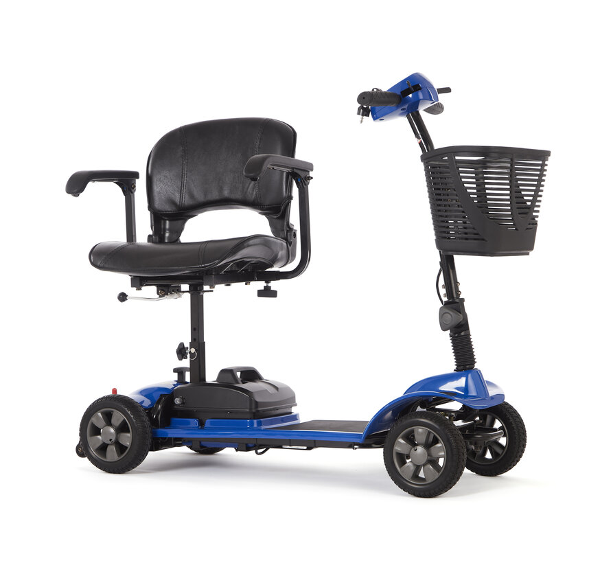 eLite – De perfecte lichtgewicht demontabele scootmobiel voor op reis | Lithium Accu |  Ervaar vrijheid!