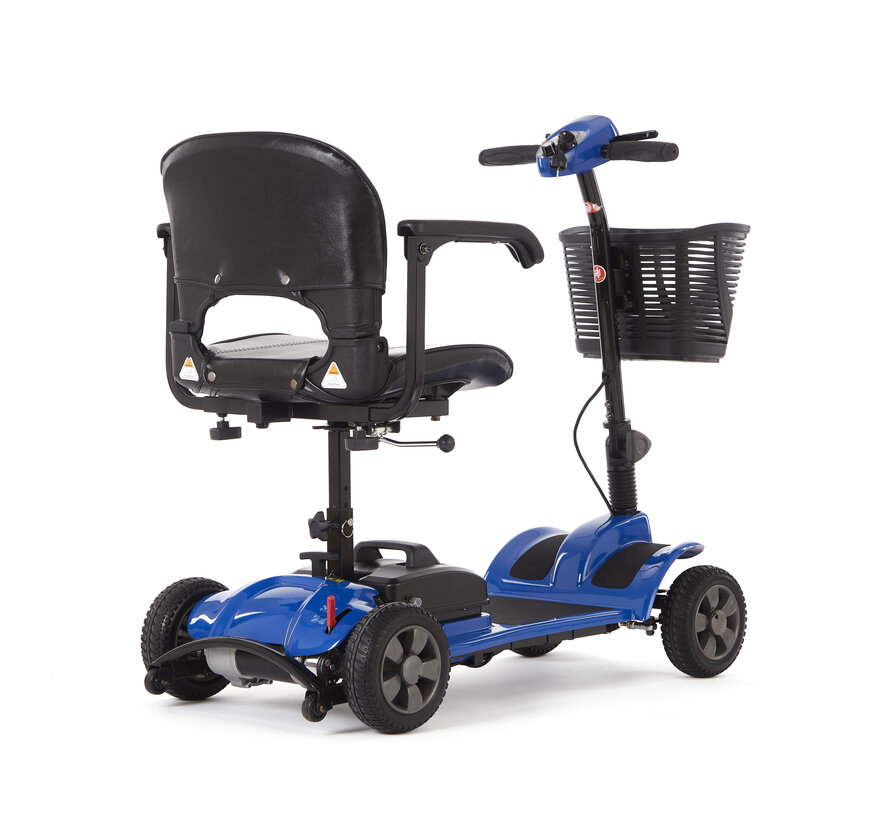 eLite – De perfecte lichtgewicht demontabele scootmobiel voor op reis | Lithium Accu |  Ervaar vrijheid!